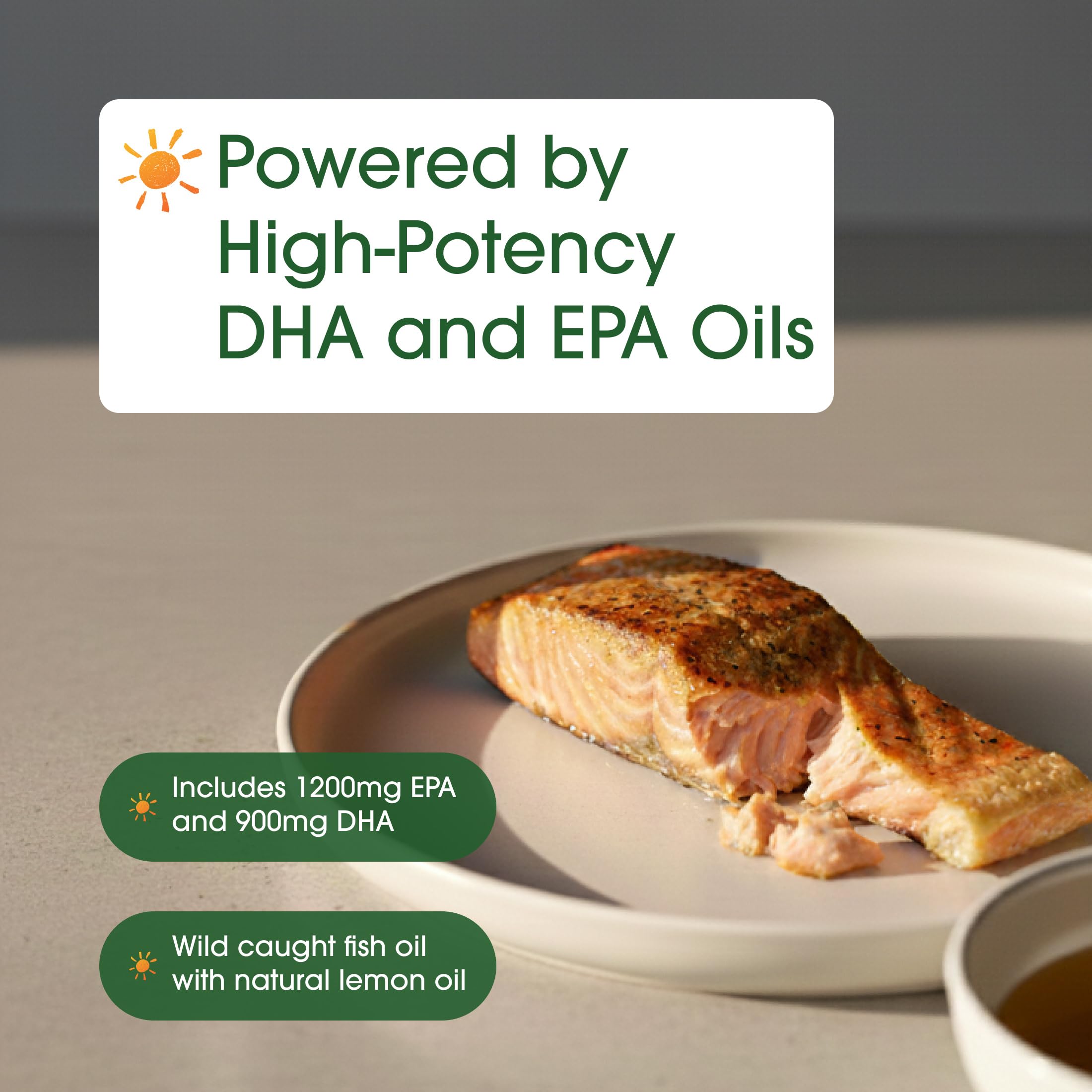NatureBell Omega-3 Fish Oil for Heart & Brain Health

