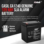 Casil Alarm Battery for Security Systems | Reliable Power

