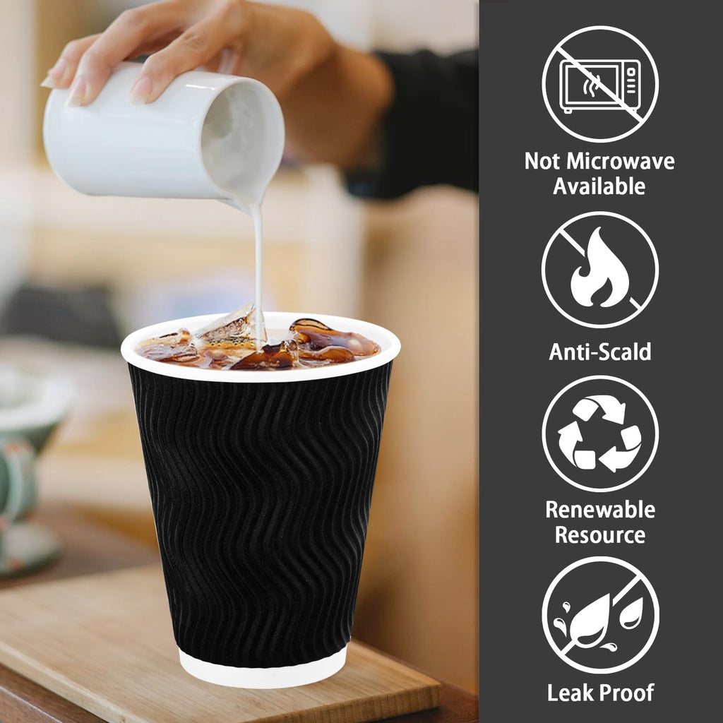 Lamosi Disposable Paper Coffee Cups

