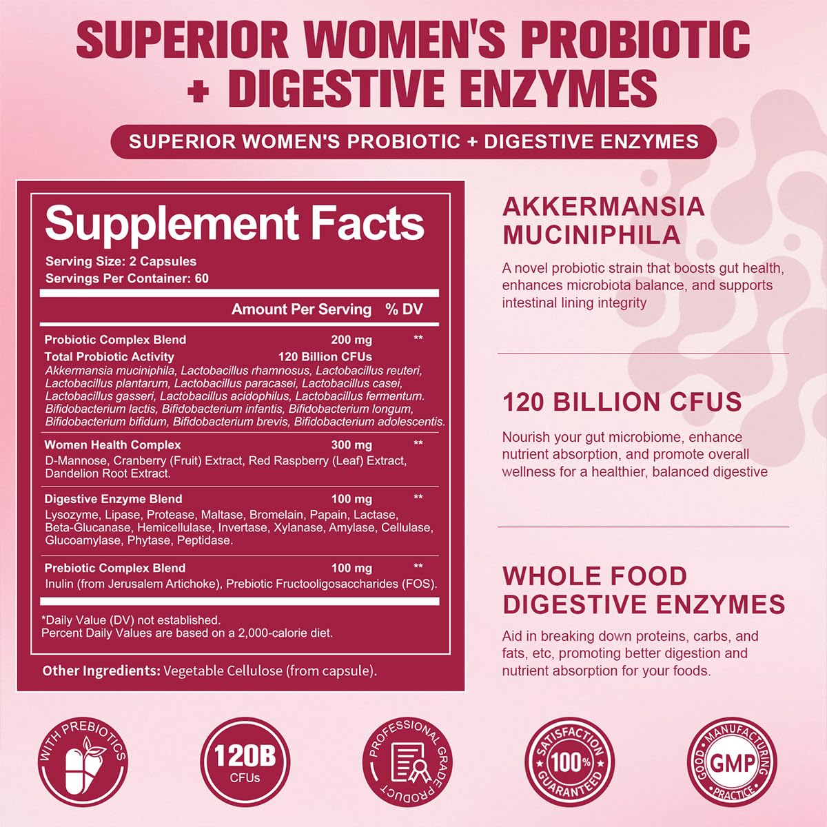 Totaria Probiotics for Women | Gut & Urinary Health


