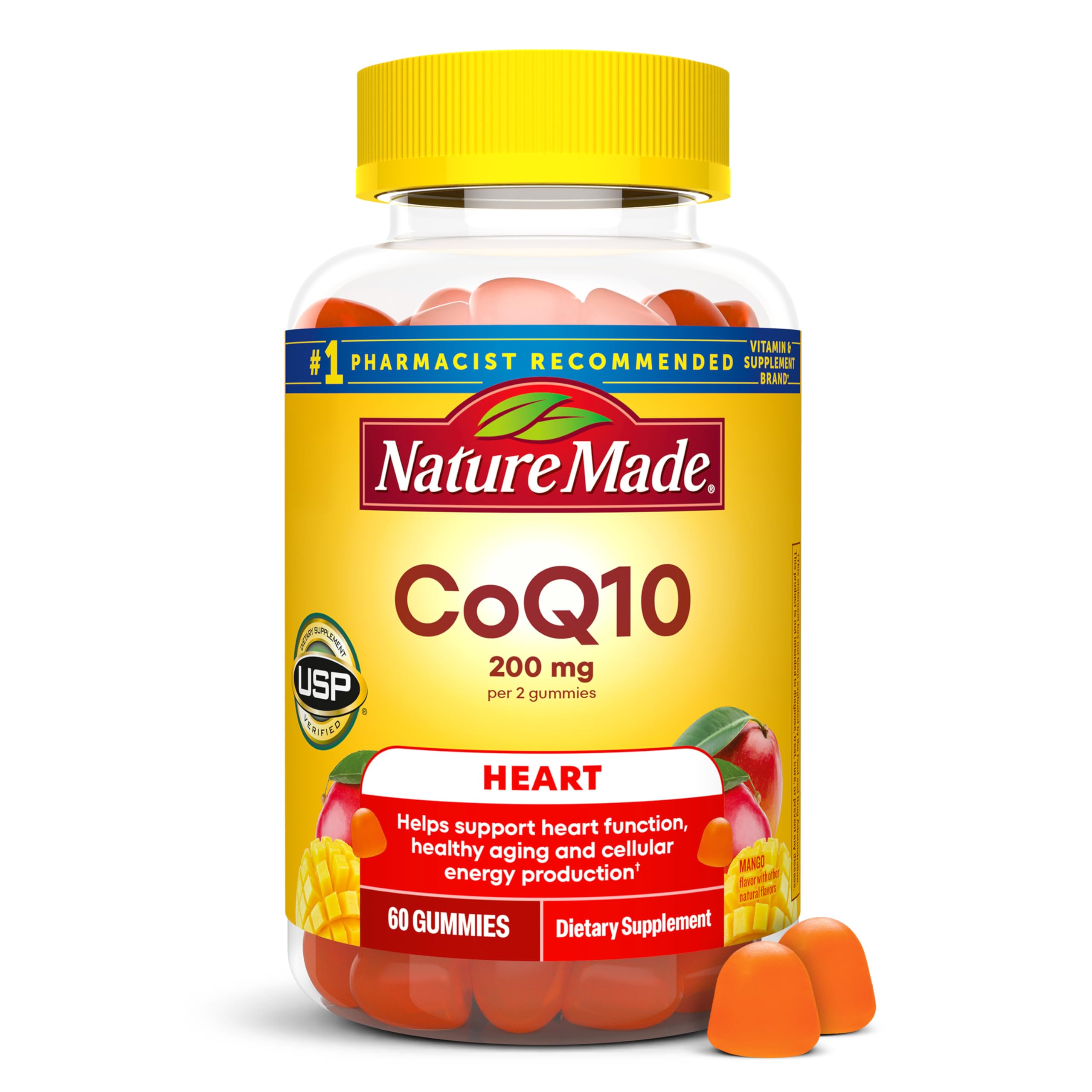 Nature Made CoQ10 Gummies for Heart & Energy


