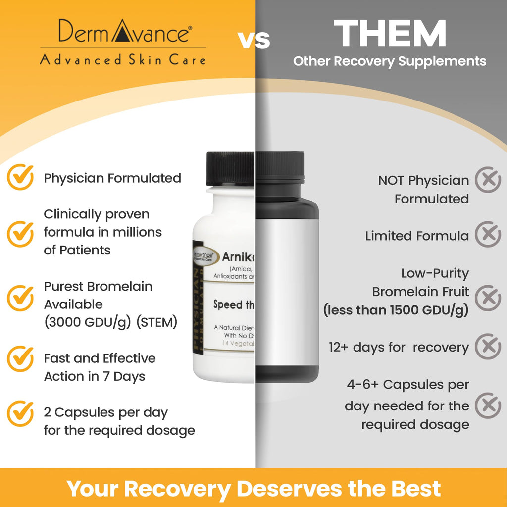 DermAvance Arnica Capsules for Bruising & Swelling

