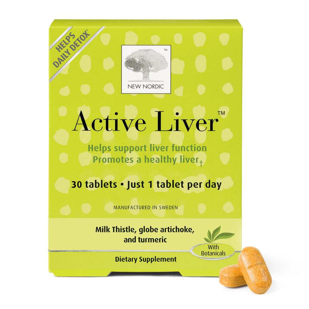 NEW NORDIC Active Liver Supplement with Milk Thistle

