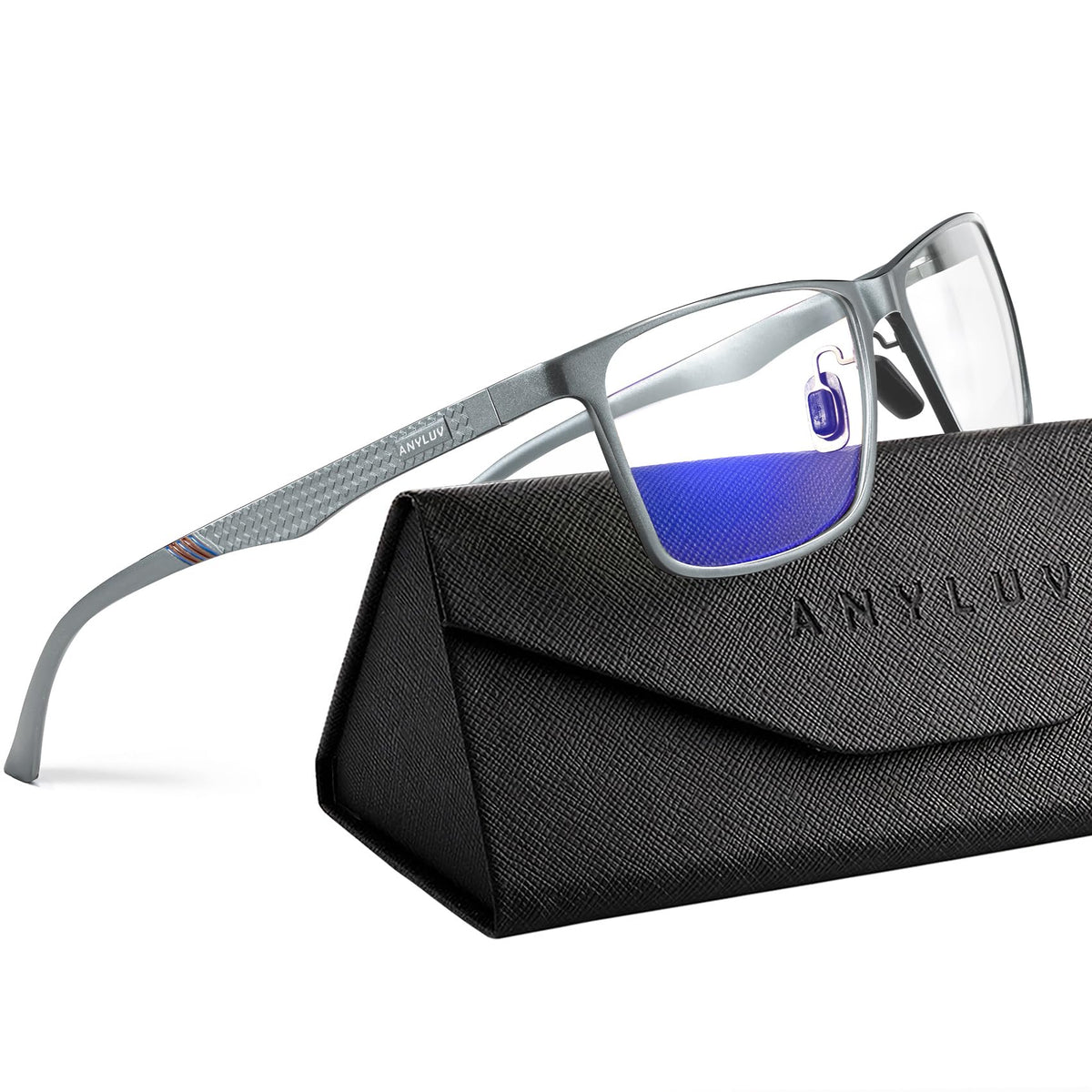 ANYLUV Light-Blocking Computer Glasses for Screens and Eye Protection