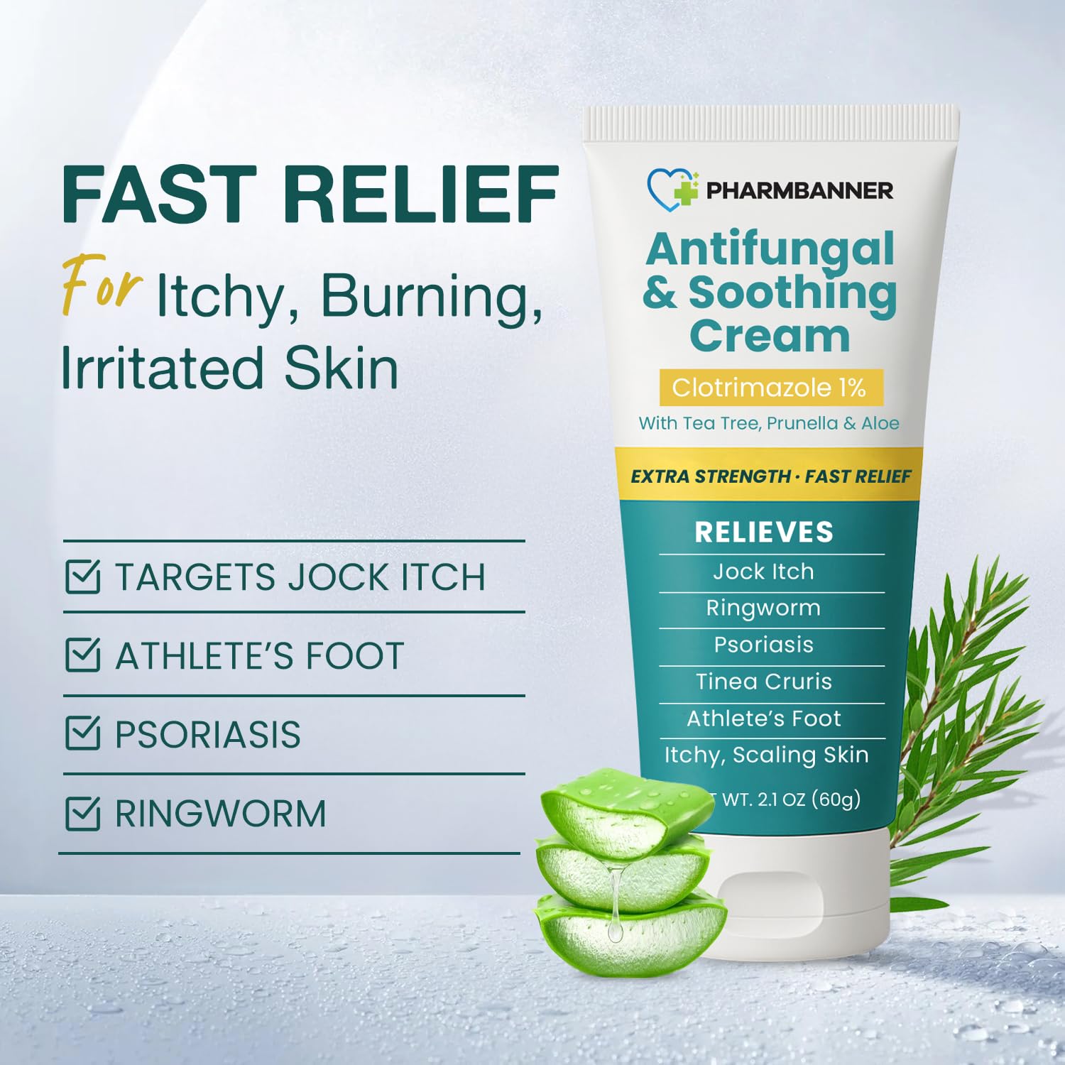 Antifungal Cream for Itchy Skin | Fast Relief

