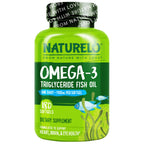 Naturelo Burpless Omega-3 Fish Oil Supplement EPA & DHA
