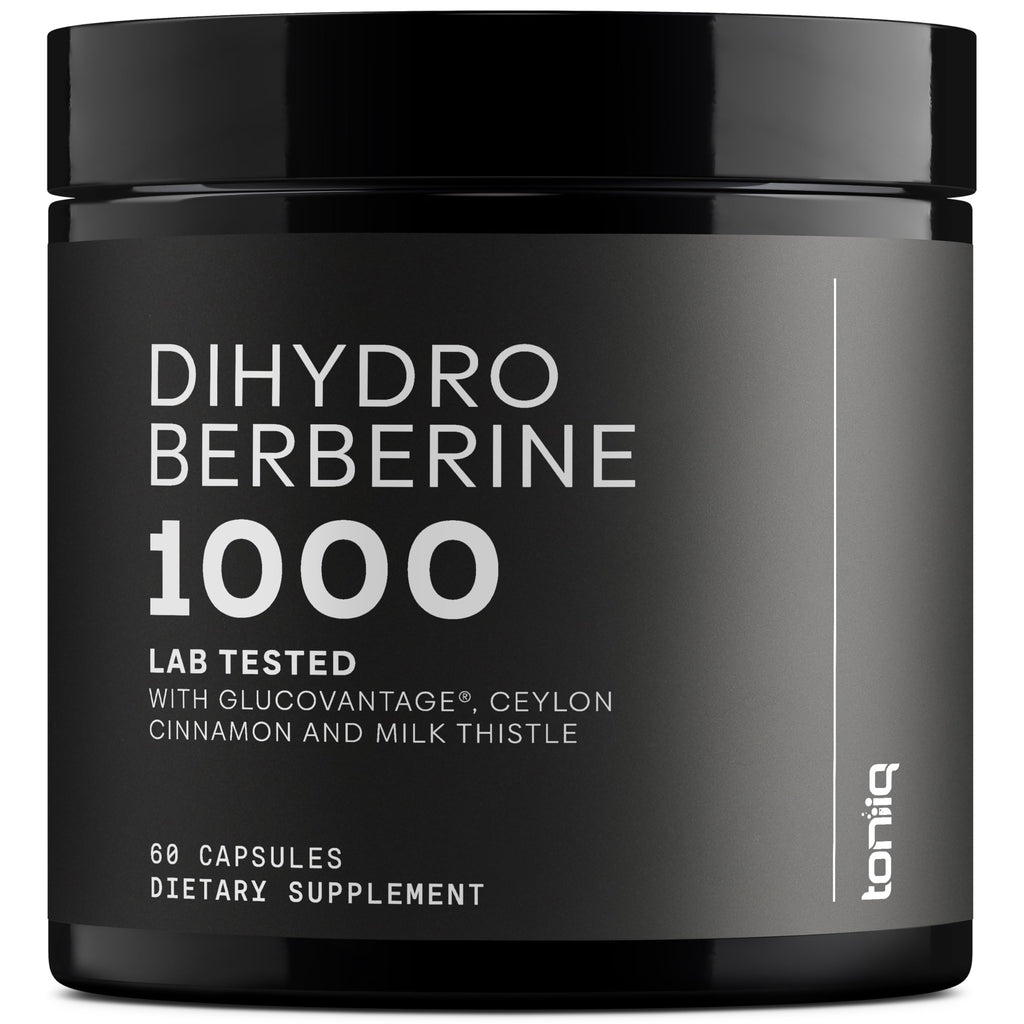 Toniiq Dihydroberberine with GlucoVantage | High Potency

