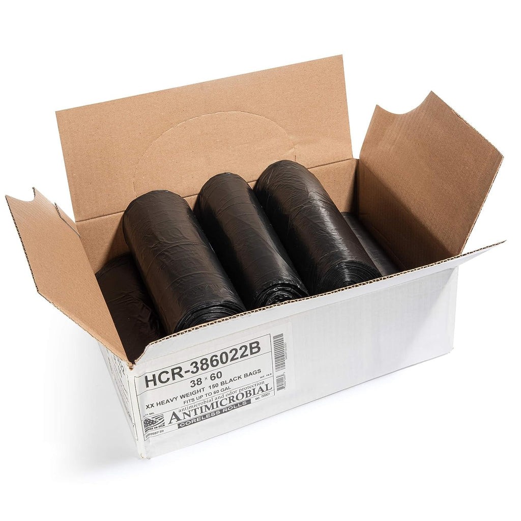 Aluf Plastics High-Density Trash Bags - Heavy-Duty

