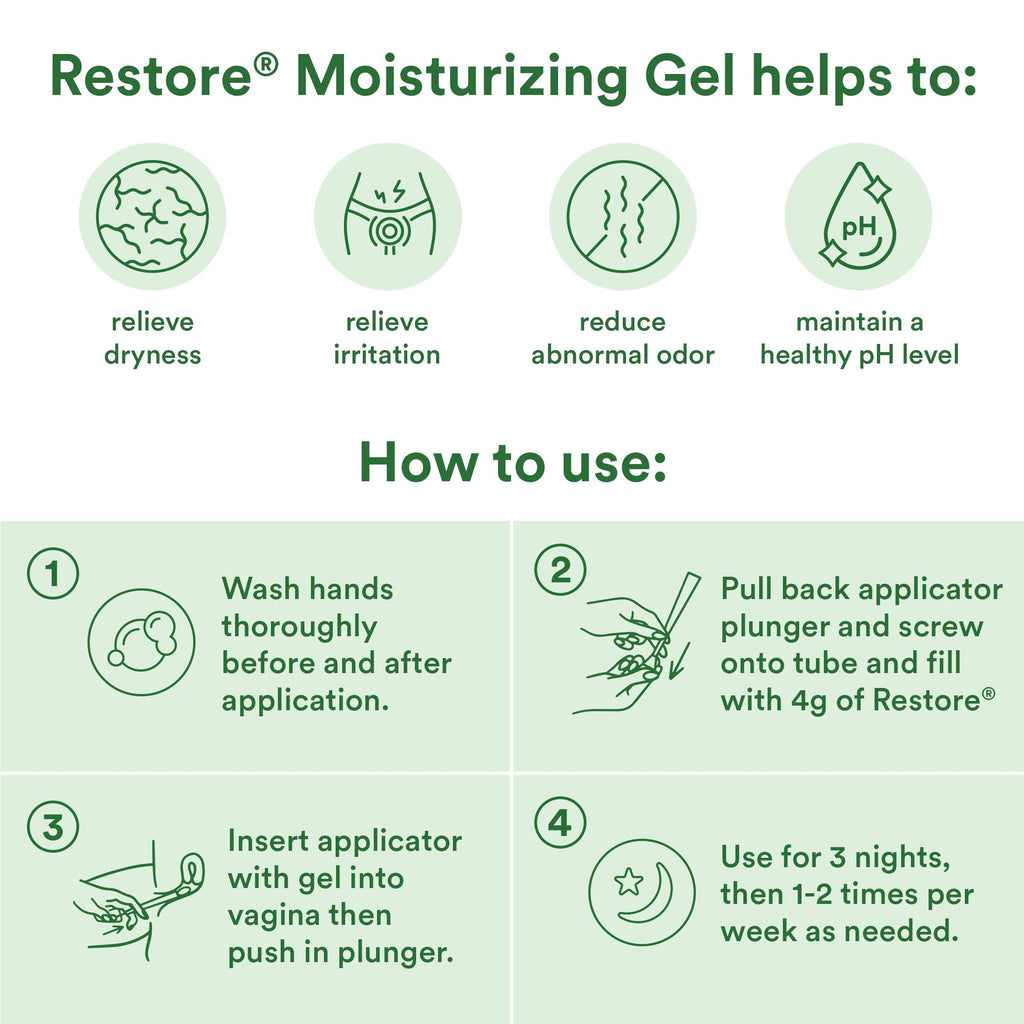 Vaginal Gel by Good Clean Love Restore – pH Balanced

