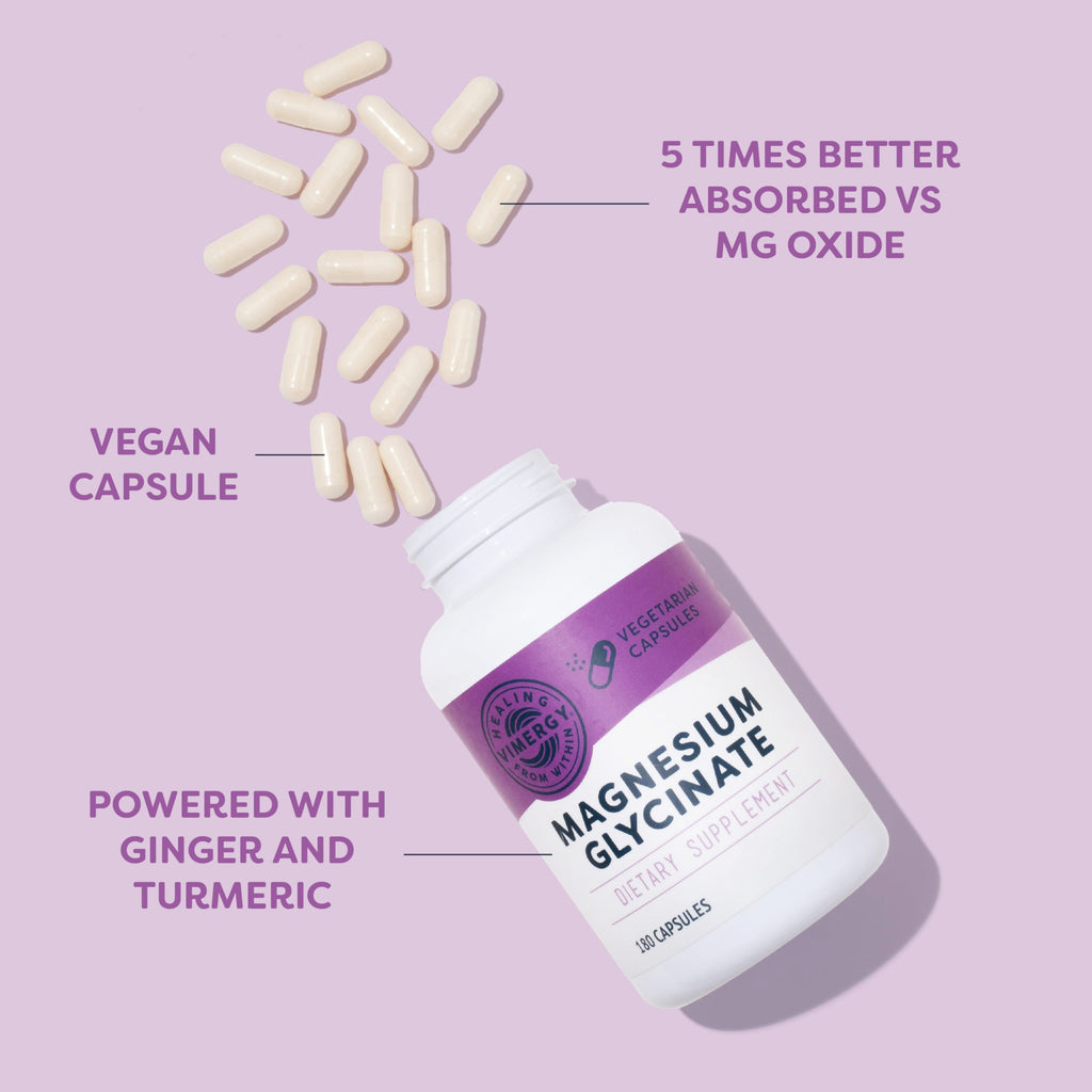 VIMERGY Magnesium Glycinate – Stress Support

