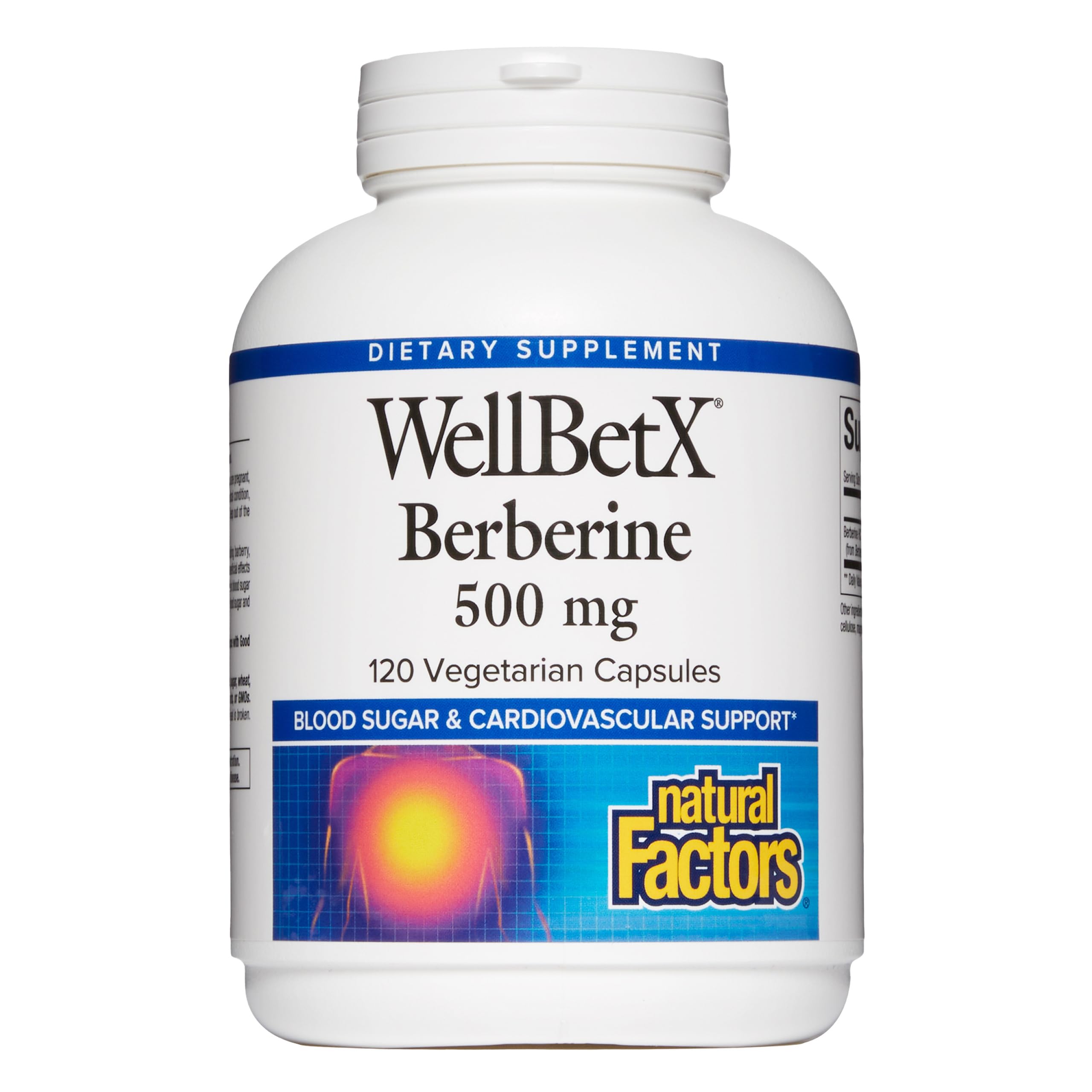 Berberine by Natural Factors WellBetX for Metabolic Health


