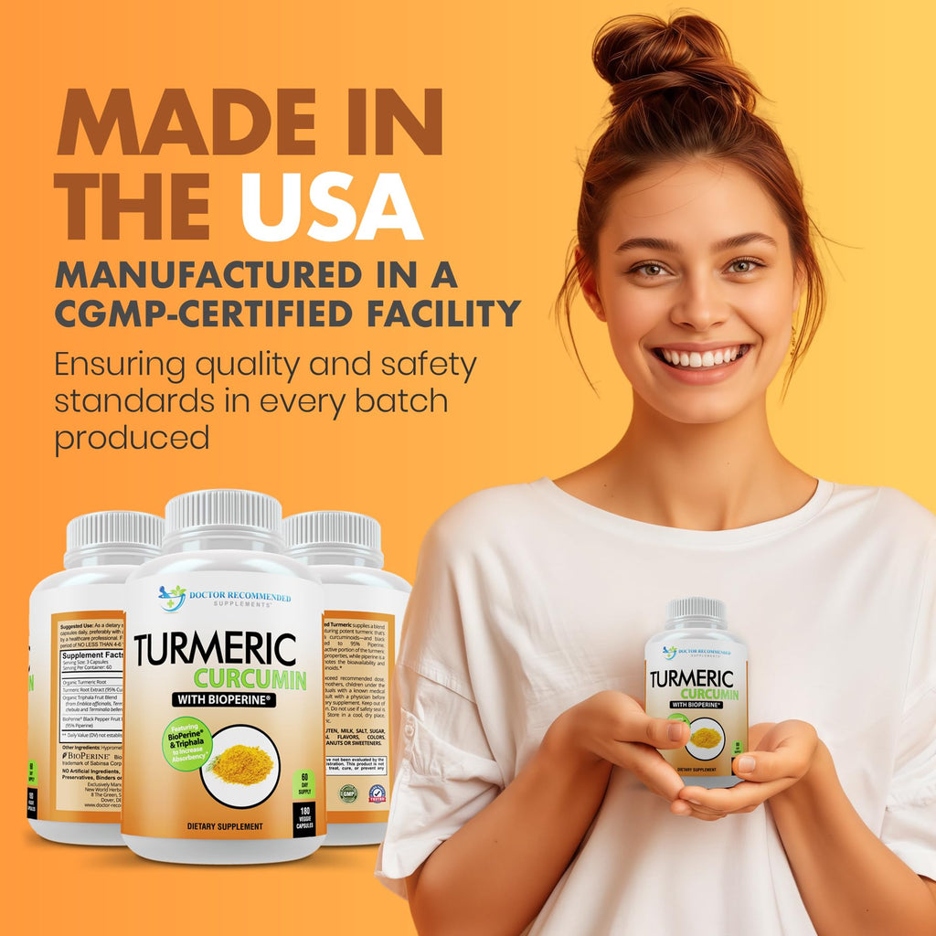 Turmeric Curcumin with BioPerine Organic Veggie Caps

