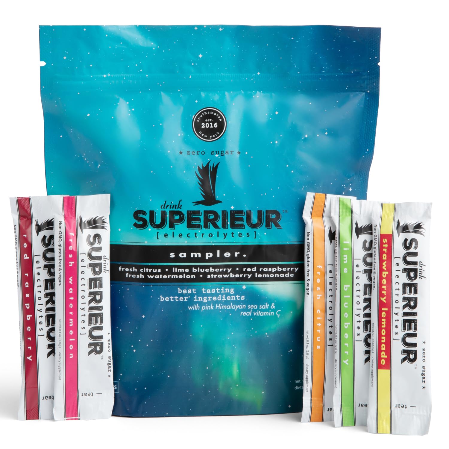 Superieur Electrolytes Plant-Based Electrolyte Powder for Hydration and Recovery