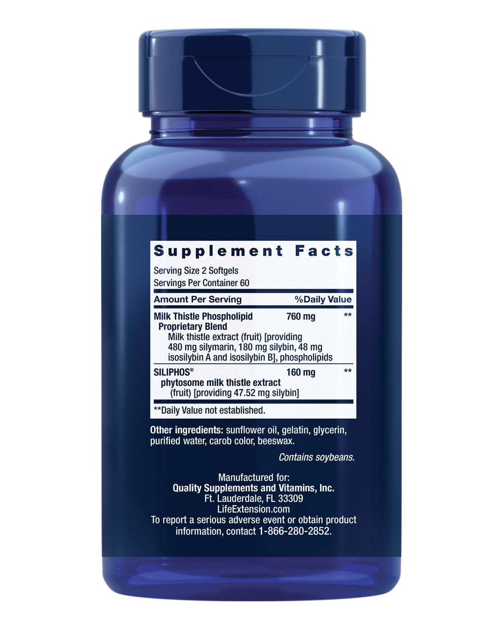 Milk Thistle Life Extension Advanced Liver Health

