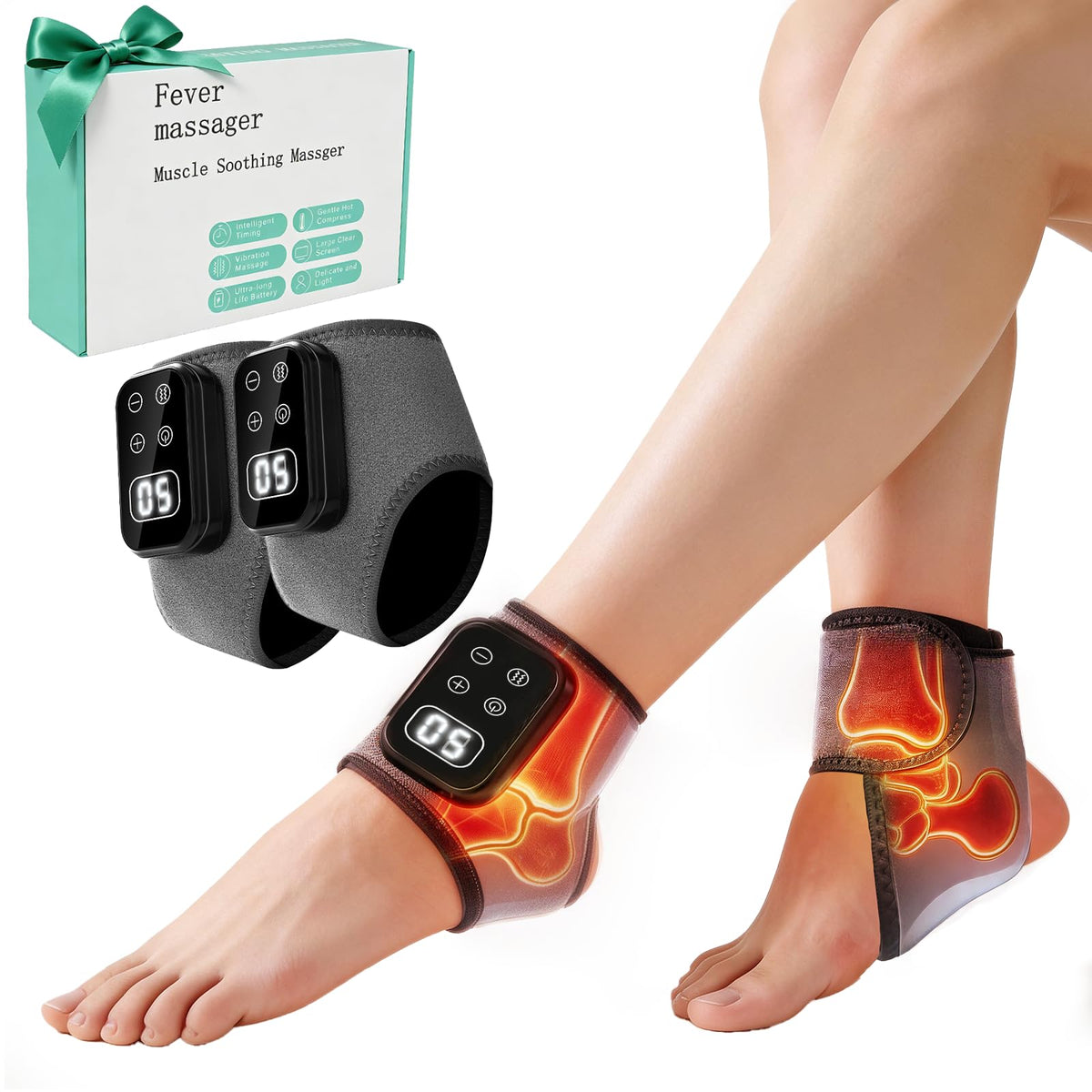 Foot Renew 4-in-1 Cordless Foot and Ankle Massager