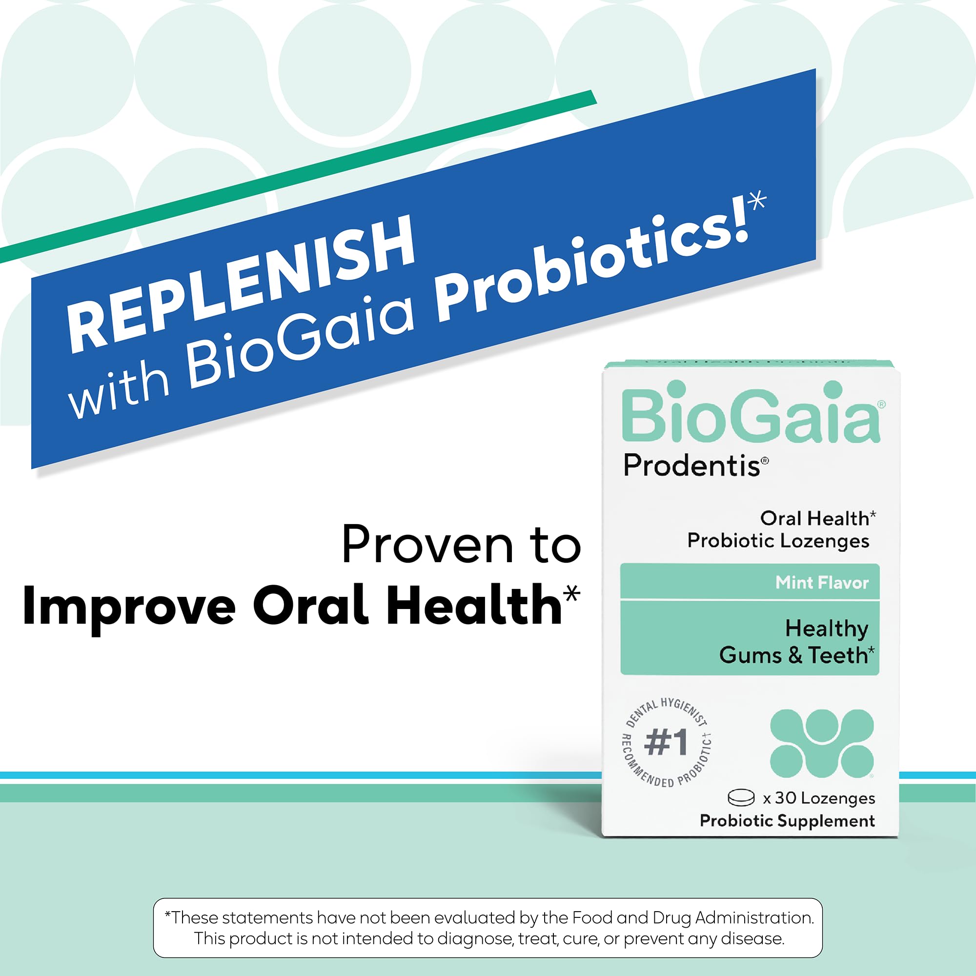 BioGaia Prodentis Dental Probiotic Lozenges | Healthy Gums

