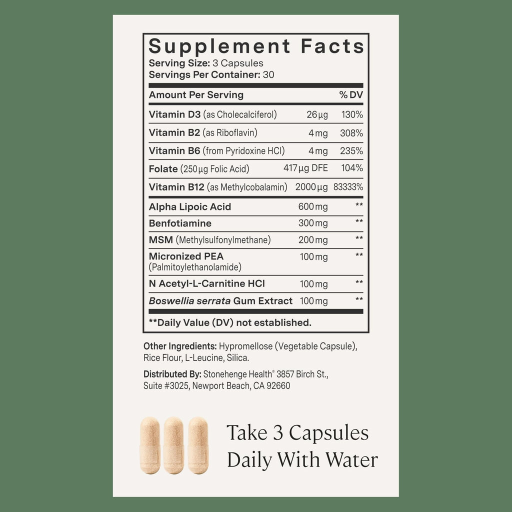 Dynamic Nerve Supplement by Stonehenge Health

