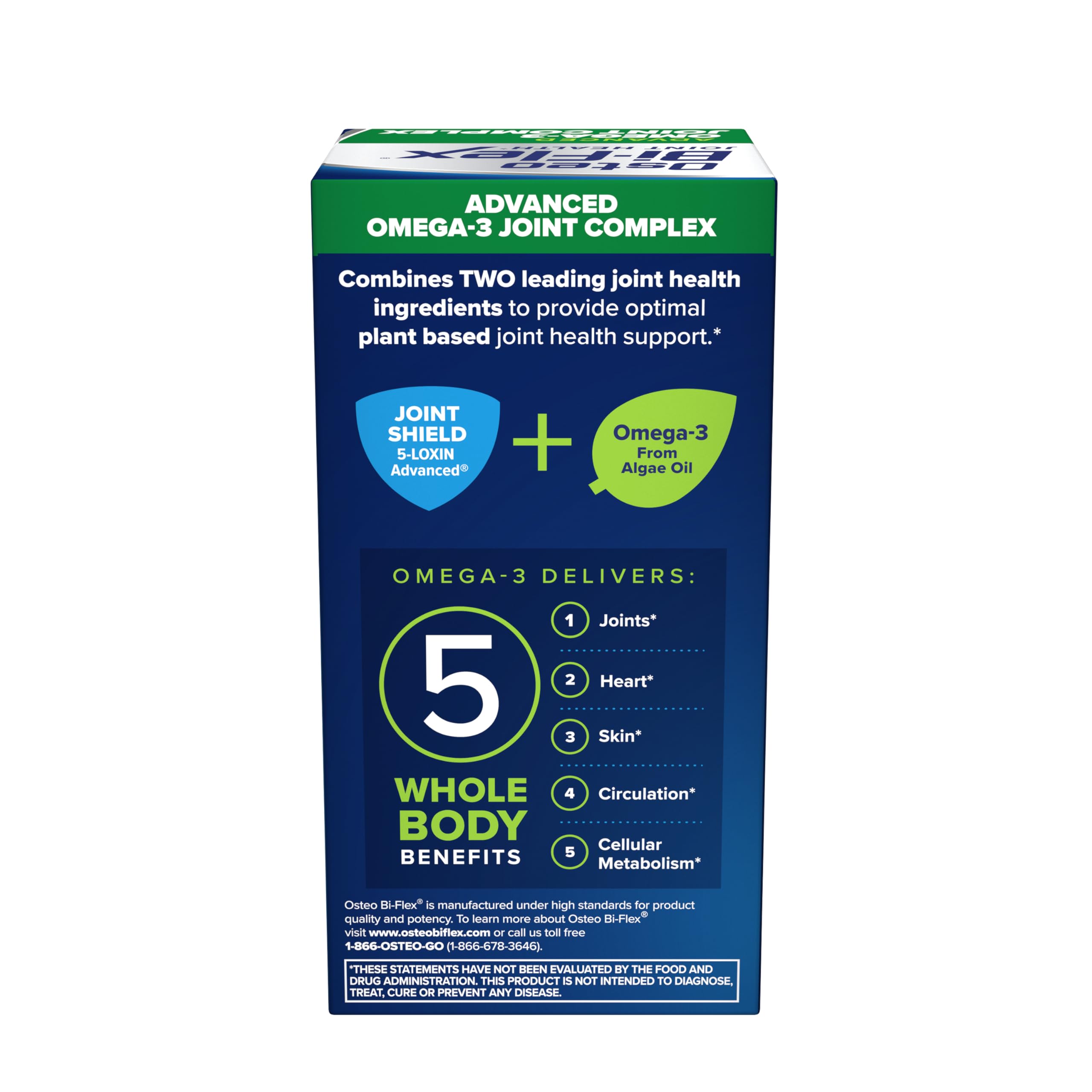 Osteo Bi-Flex Advanced Omega-3 Joint Complex | Algae Oil

