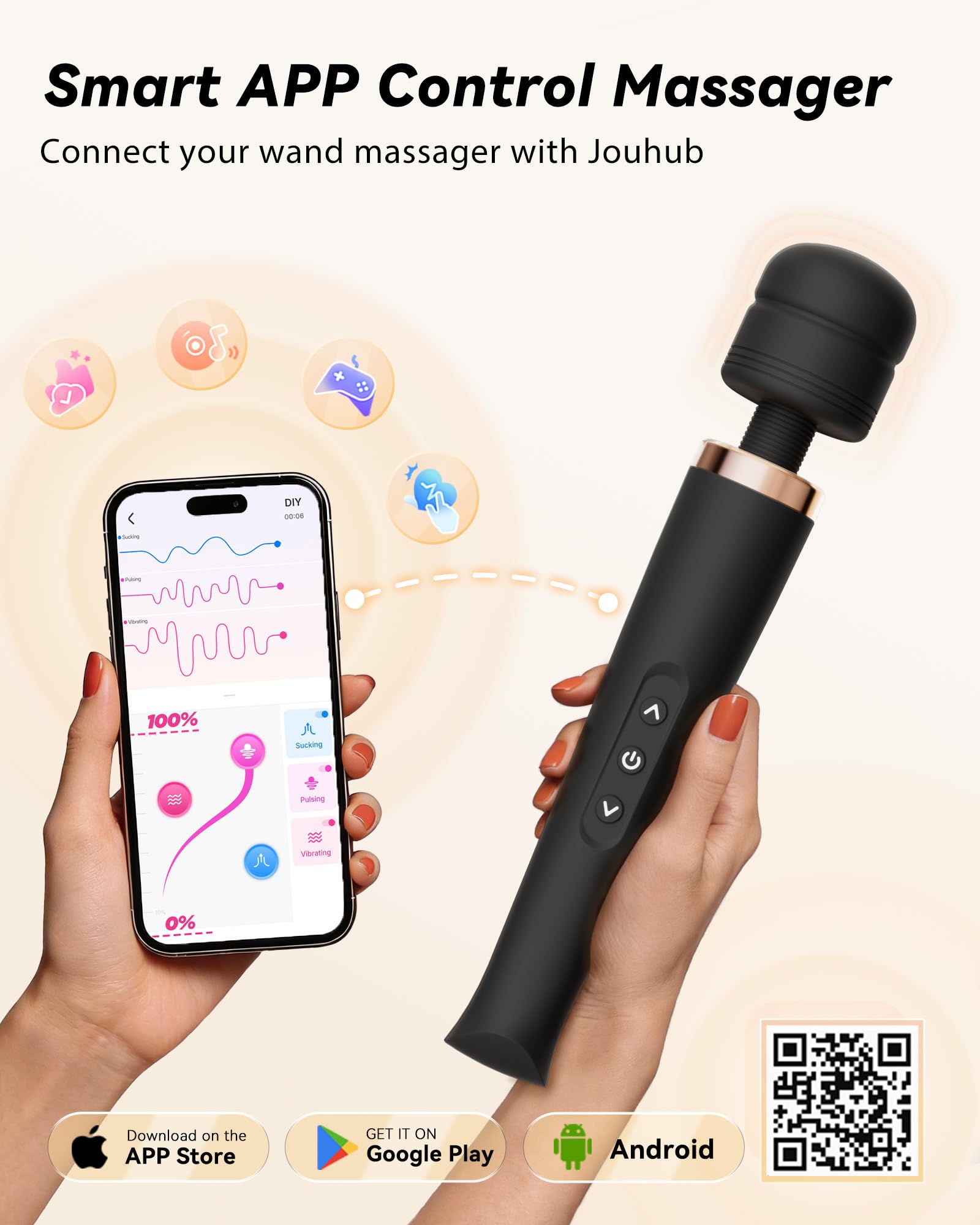 Toendi Handheld Massager for Personal Relaxation

