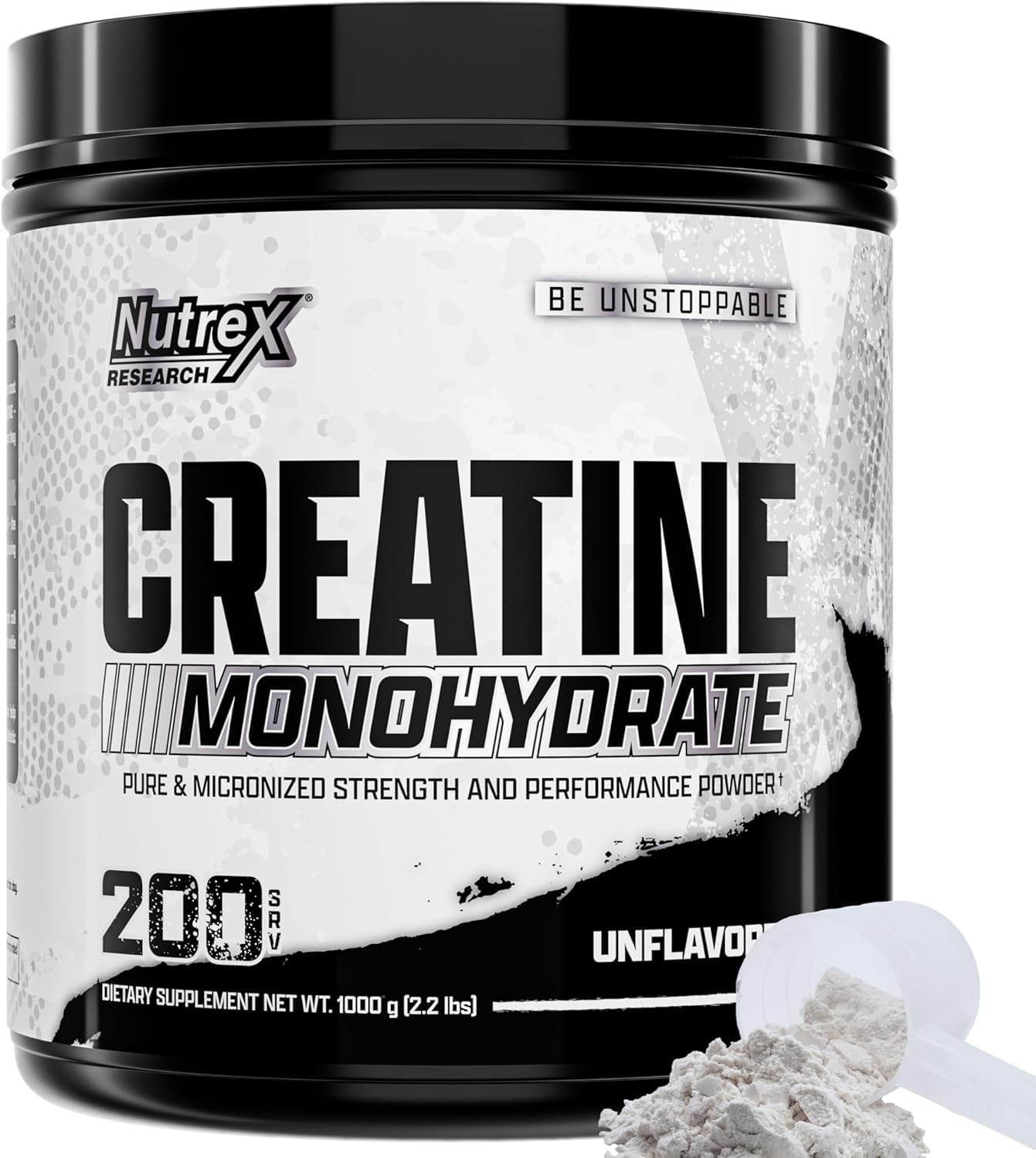 Nutrex Creatine Monohydrate Micronized Powder – Unflavored

