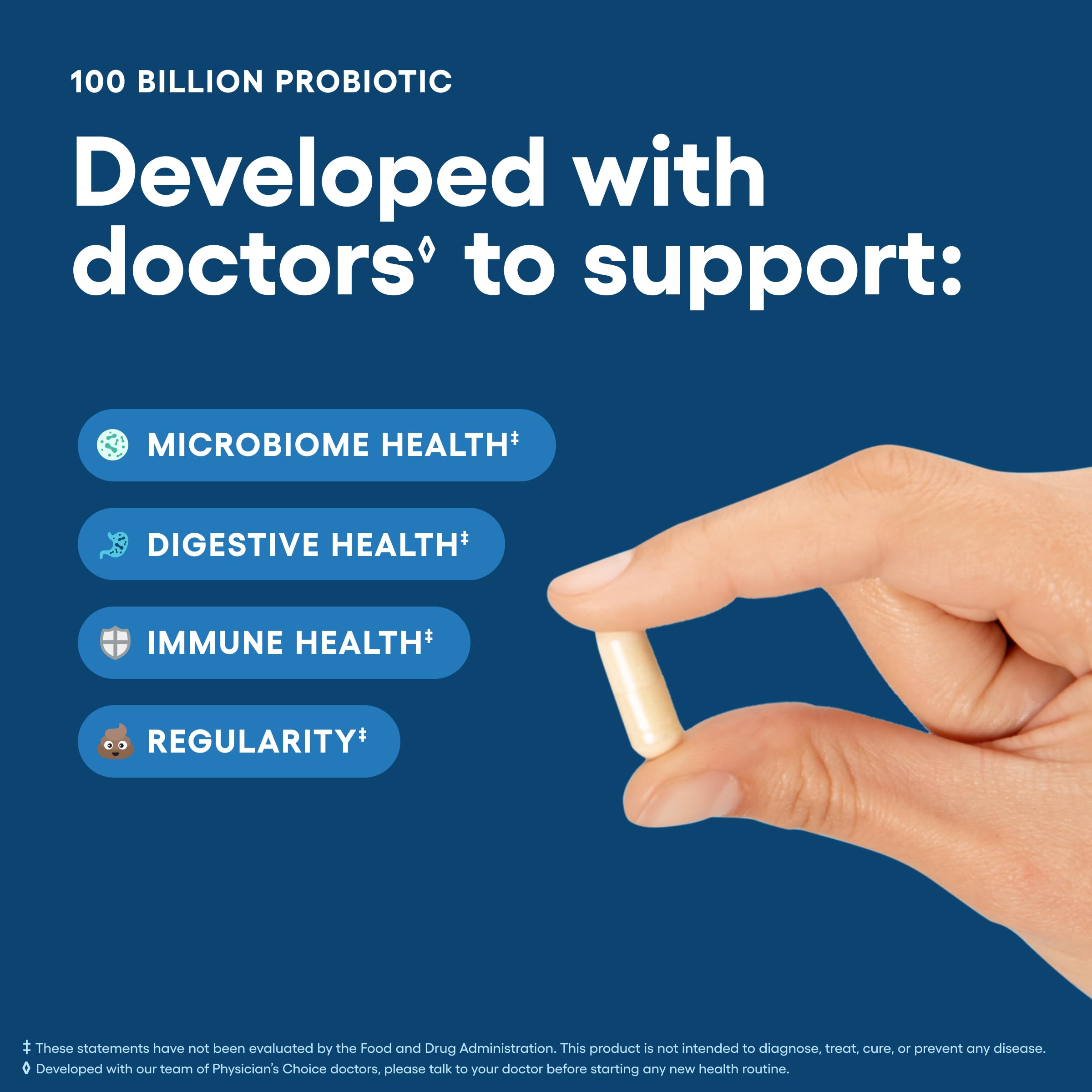 Physician's Choice Probiotic Supplement for Digestive Health

