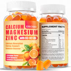 Ceecisee Calcium Magnesium Zinc Gummies with Vitamin D3

