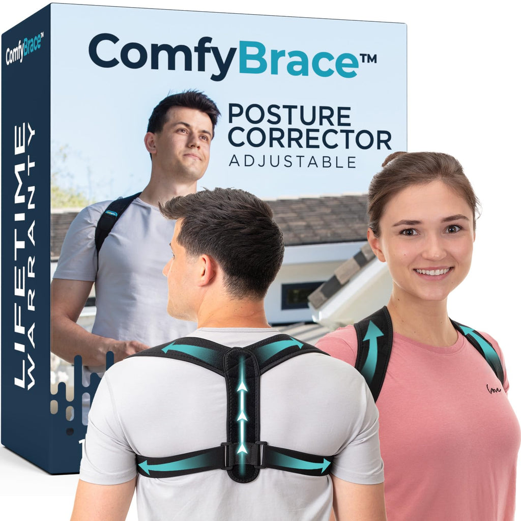 ComfyBrace Posture Corrector for Men and Women | Adjustable

