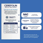 Cerefolin Brain Wellness Cognitive Support Supplement

