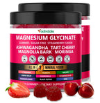 Adndale Magnesium Glycinate Gummies 400 mg, Wellness Blend