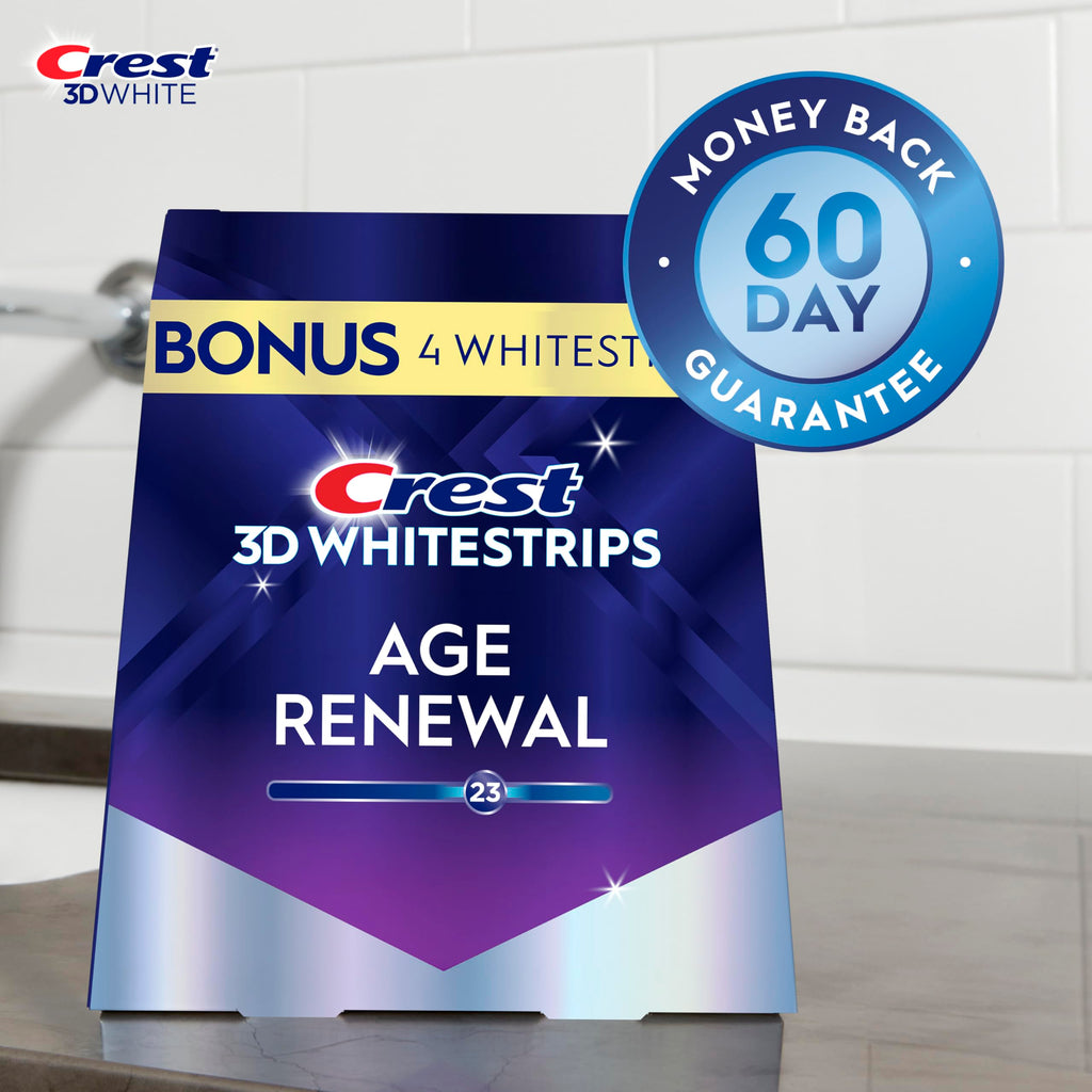 Crest Whitestrips Age Renewal Teeth Whitening Kit

