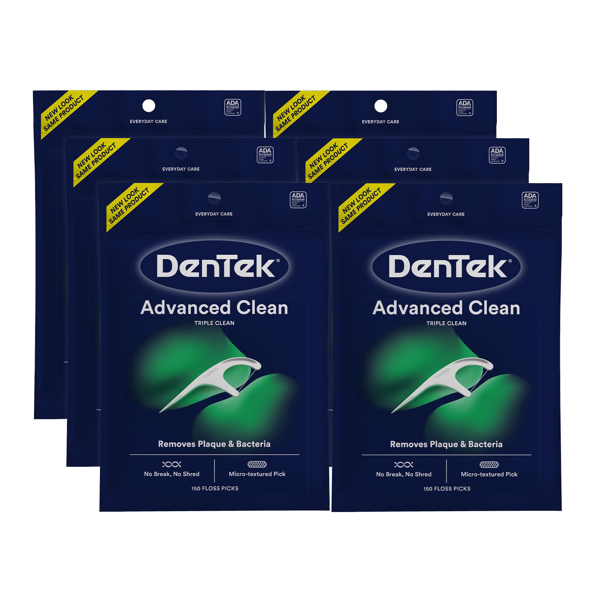 DenTek Advanced Clean Floss Picks No Break No Shred


