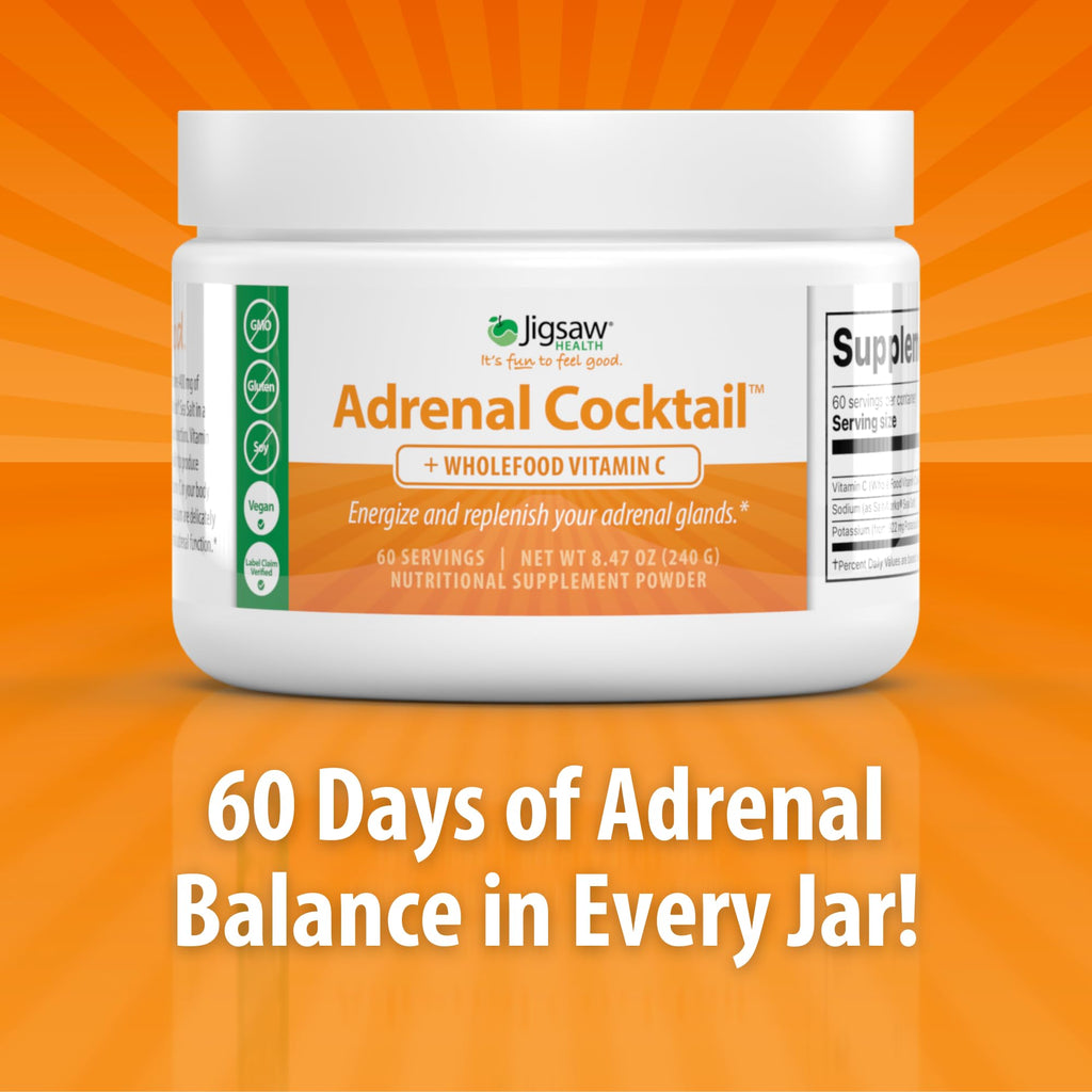 Jigsaw Health Adrenal Cocktail with Wholefood Vitamin C

