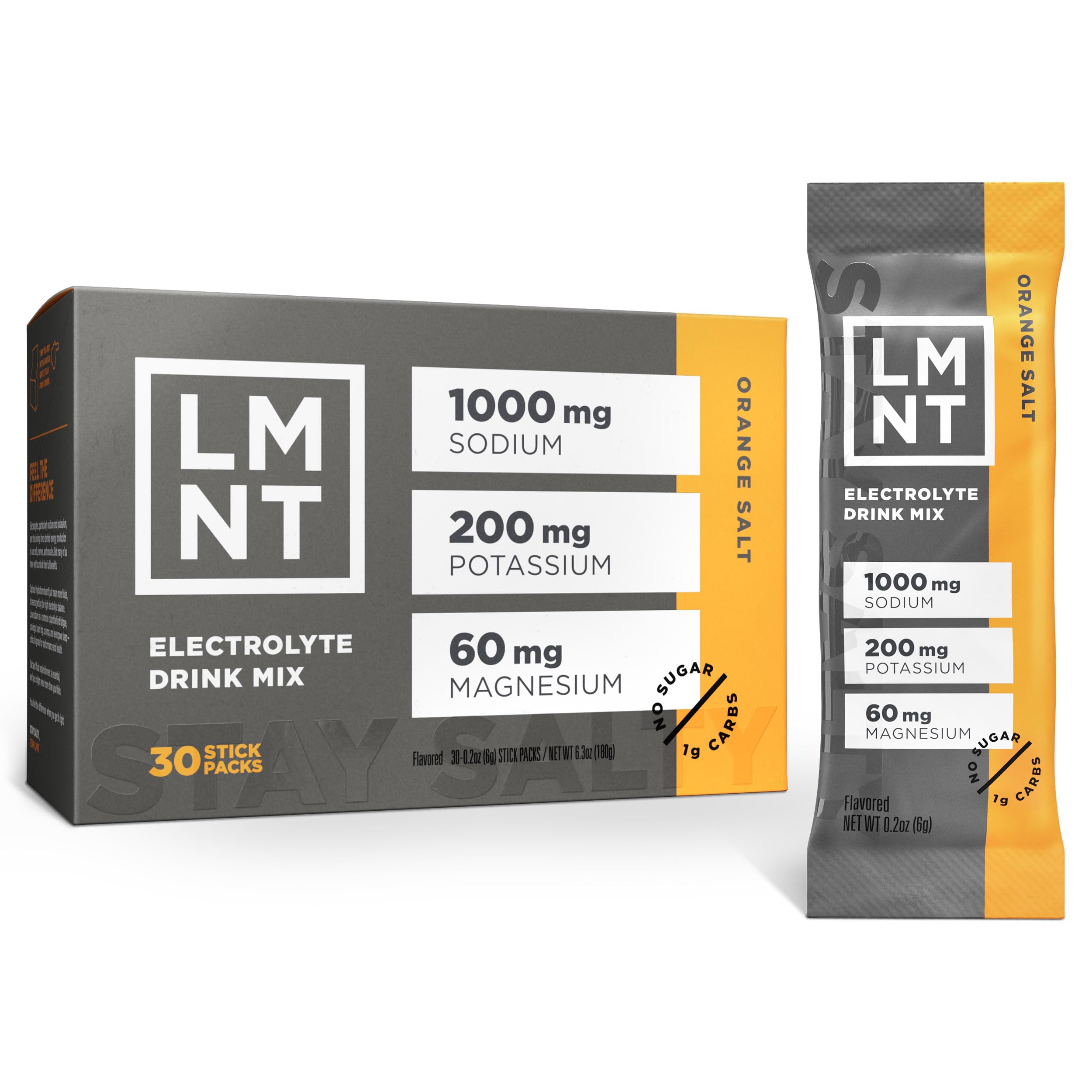 LMNT Zero Sugar Electrolyte Drink Mix