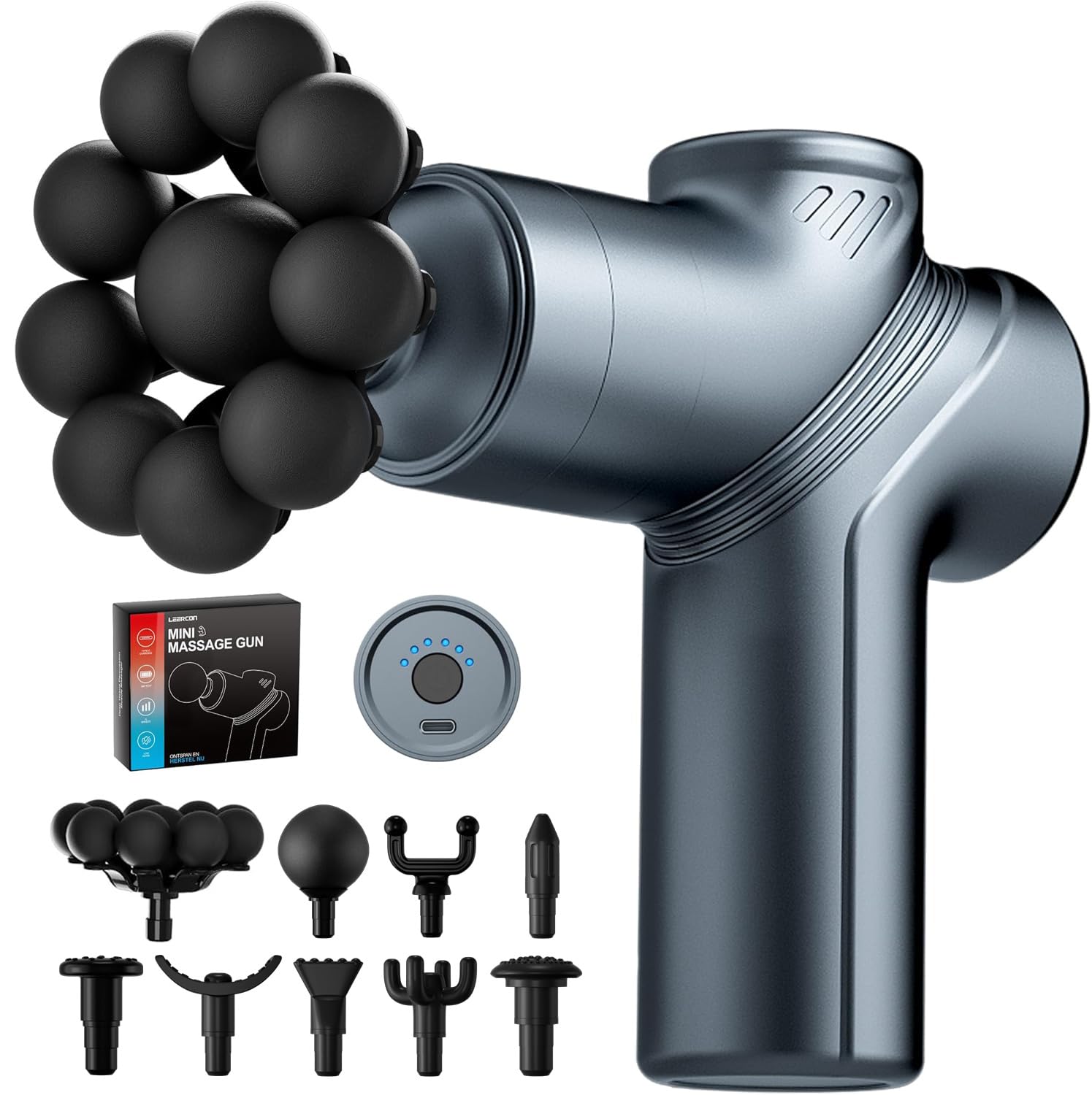 LEERCON Massage Gun Deep Tissue Back Massager

