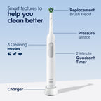 Oral-B Rechargeable Electric Toothbrush CrossAction Head

