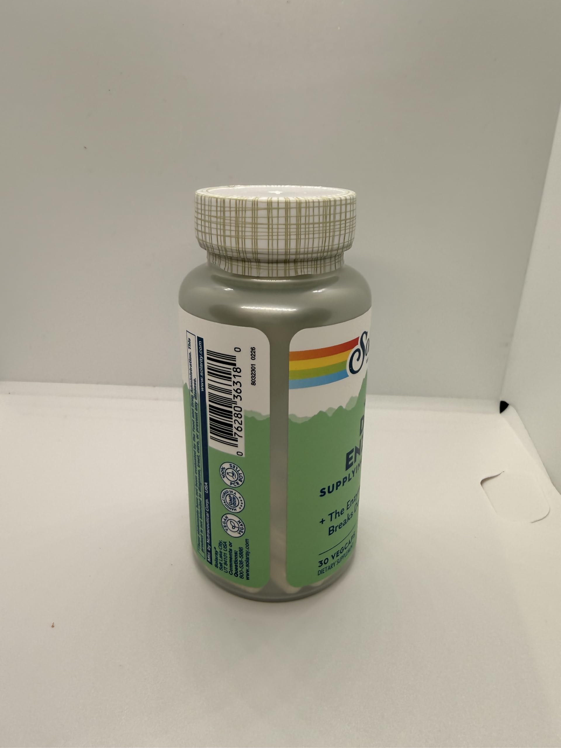 Solaray DAO Enzyme Digestive Enzyme | Vegan

