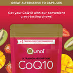 Qunol CoQ10 200mg Soft Chews Ultra Absorption | Heart Health

