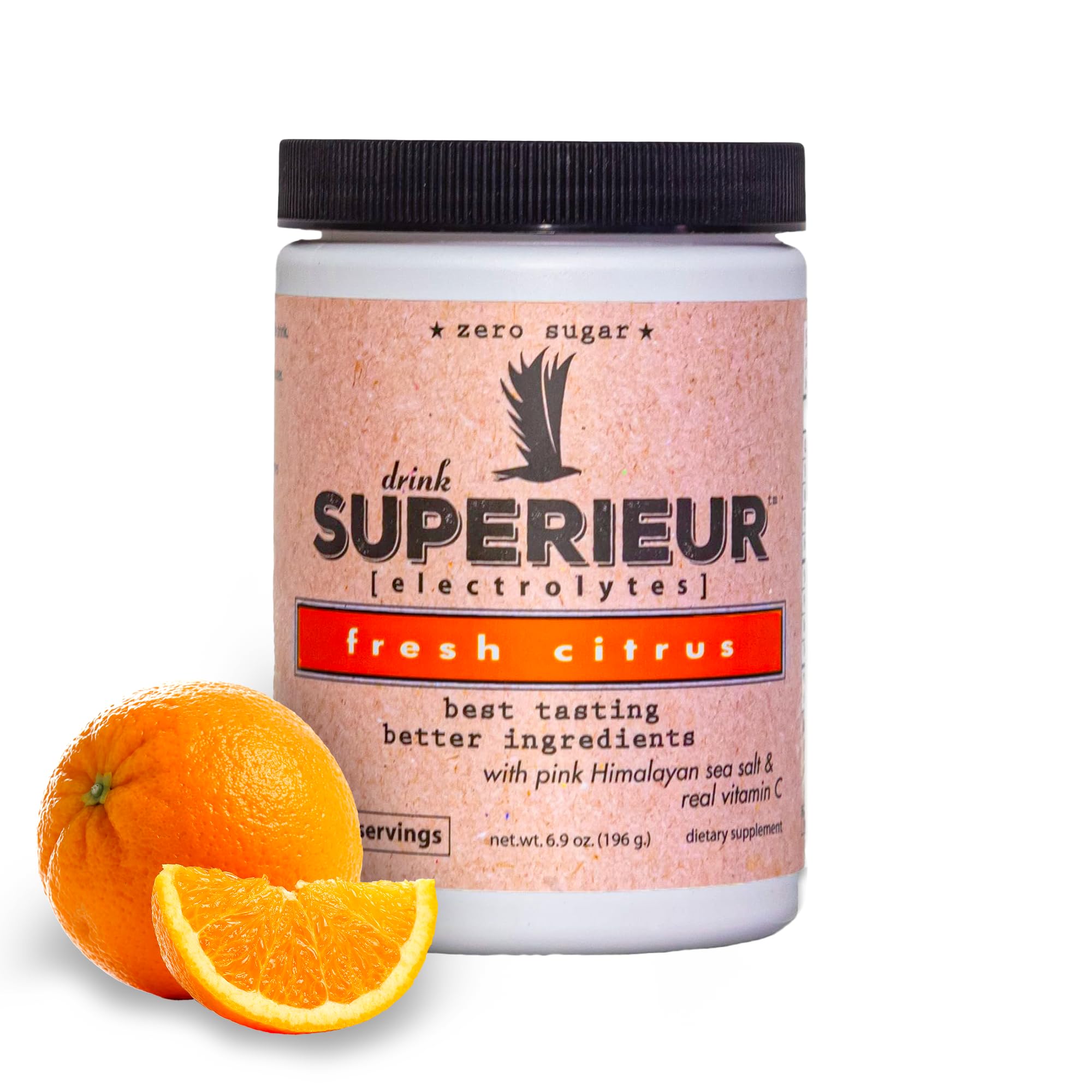 Superieur Electrolytes Plant-Based Electrolyte Powder for Hydration and Recovery