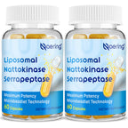 Liposomal Nattokinase & Serrapeptase Enzyme Supplement

