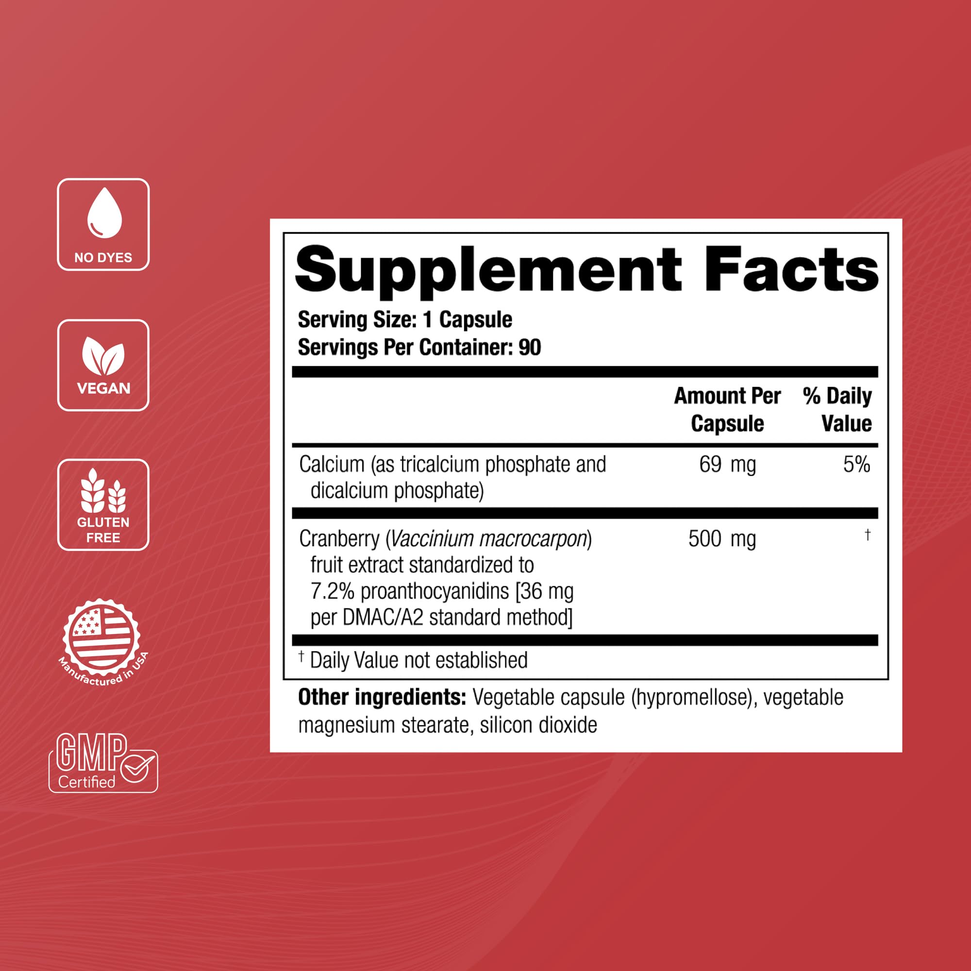 Theralogix TheraCran Cranberry Capsules for Urinary Health

