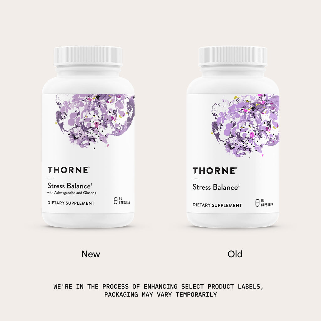 THORNE Adrenal Support with B Vitamins, Vitamin C

