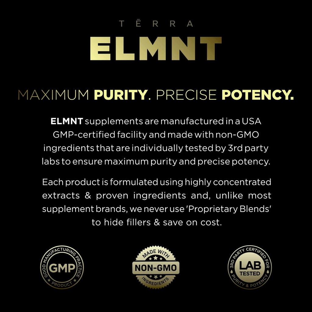 Testosterone Booster for Men | TERRA ELMNT

