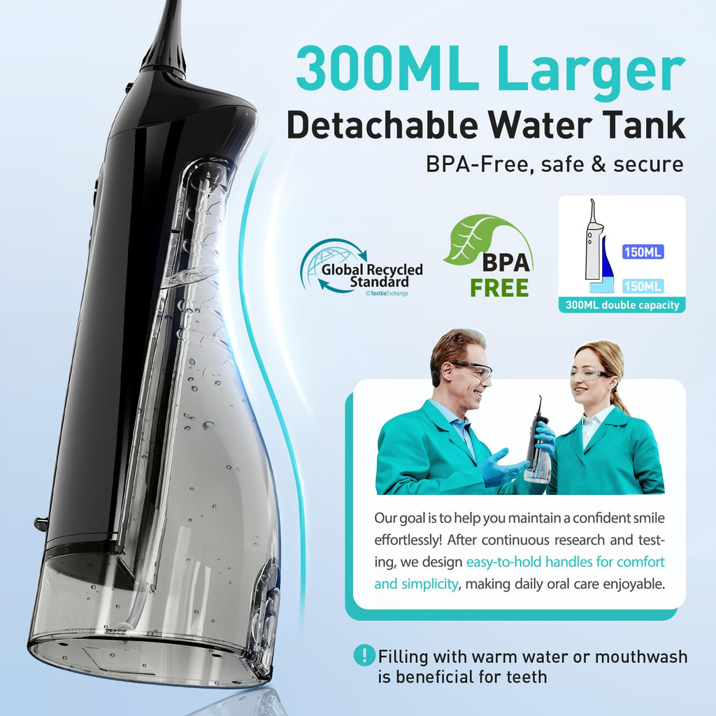 COSLUS Water Flosser C20 ADA Cordless Oral Irrigator


