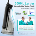 COSLUS Water Flosser C20 ADA Cordless Oral Irrigator

