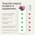 Timeline Mitopure Urolithin A Supplement | Cellular Health

