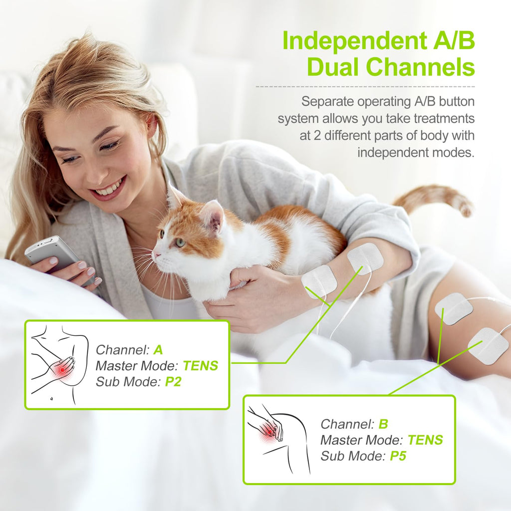 AUVON Electrical Stimulation Device for Pain Relief


