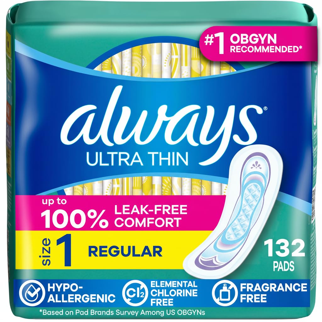 Always Ultra Thin Pads with Wings for Women