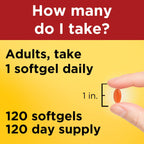 Nature Made CoQ10 100 mg Softgels for Heart Health

