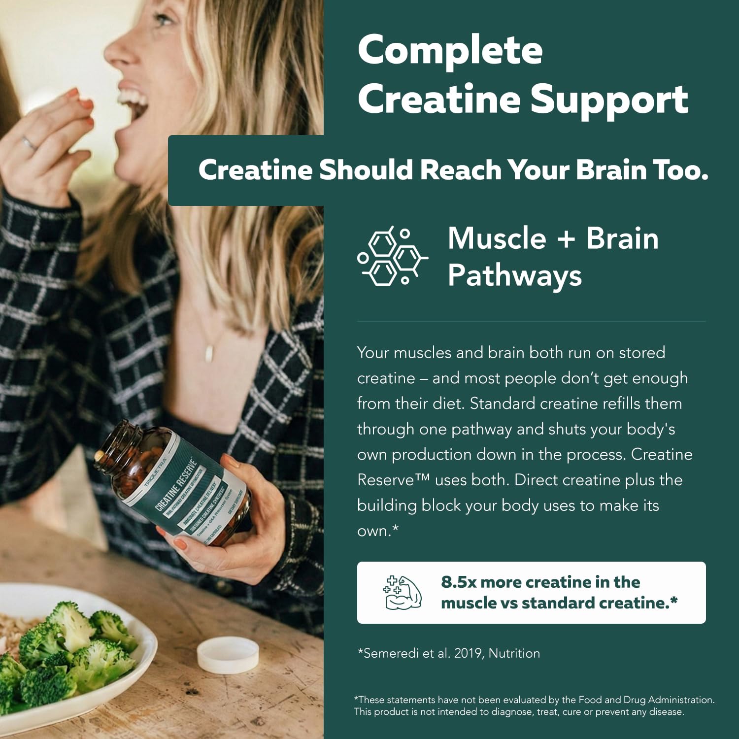 Creatine Supplement for Energy & Focus

