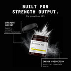 Beyond Raw Creatine HCl Powder – Lab-Grade Performance

